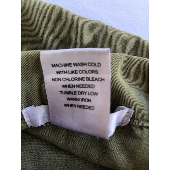 K Jordan Sleeveless Army Green Vest Size Medium - Picture 6 of 7